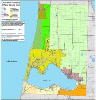 Onekama Township Official Zoning Map